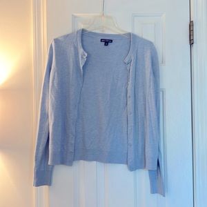 J Crew Mercantile baby blue sweater